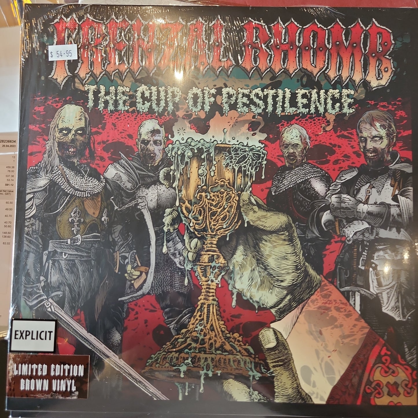 Frenzal Rhomb - The Cup of Pestilence - Brown Vinyl LP