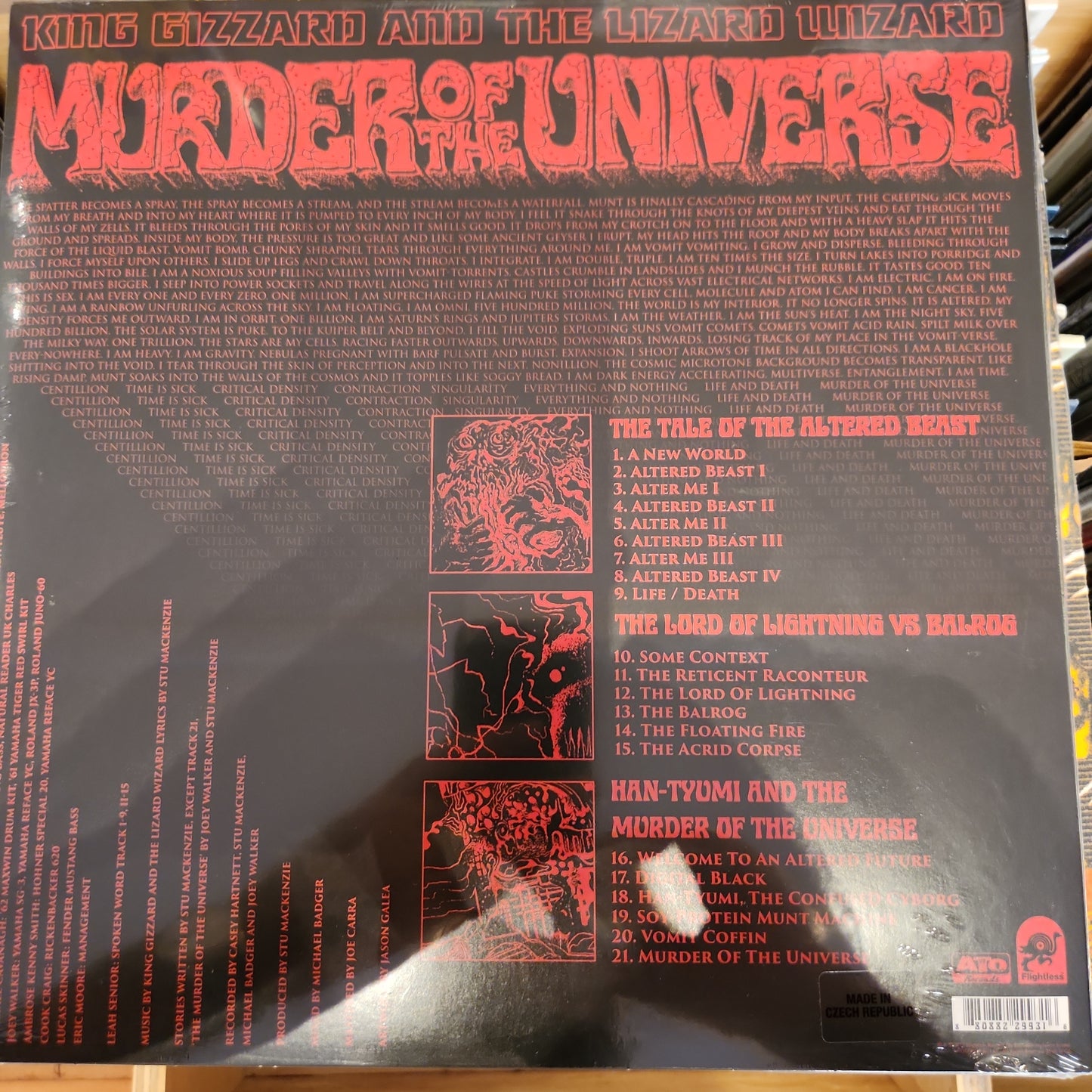 King Gizzard & the Lizard Wizard - Murder on the universe- Vinyl LP