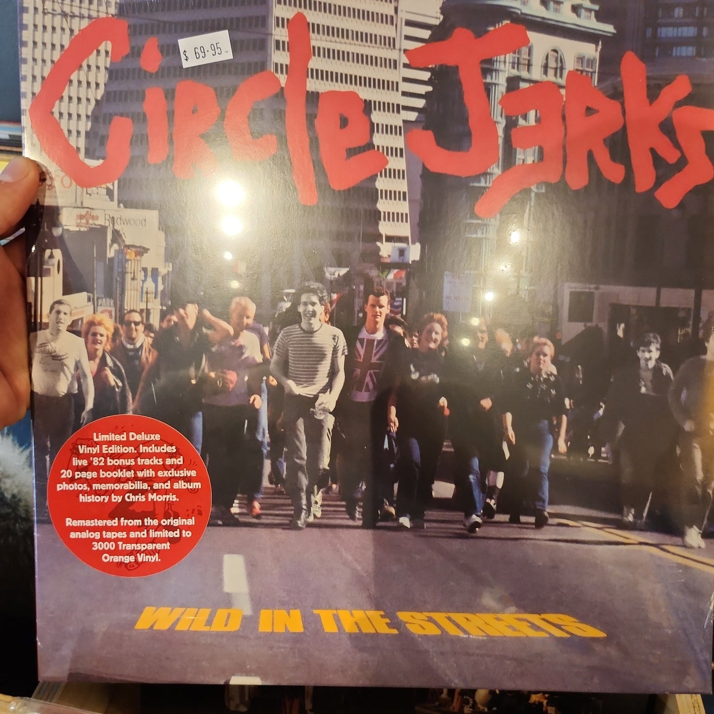 Circle Jerks - Wild in the Streets - Colour Vinyl LP