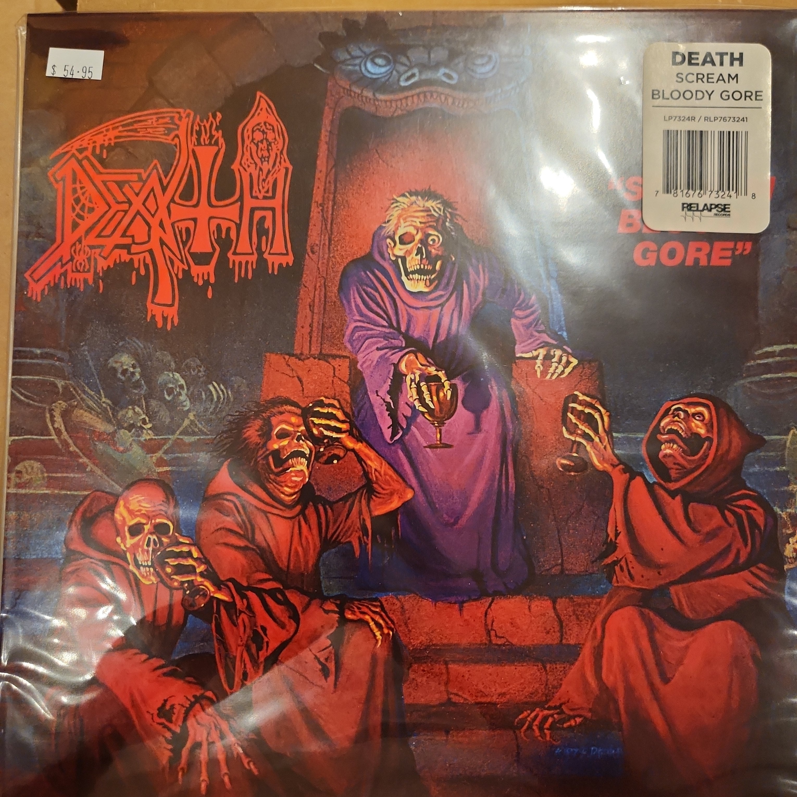 Death - Scream Bloody Gore - Vinyl LP – Badlandsvinyl