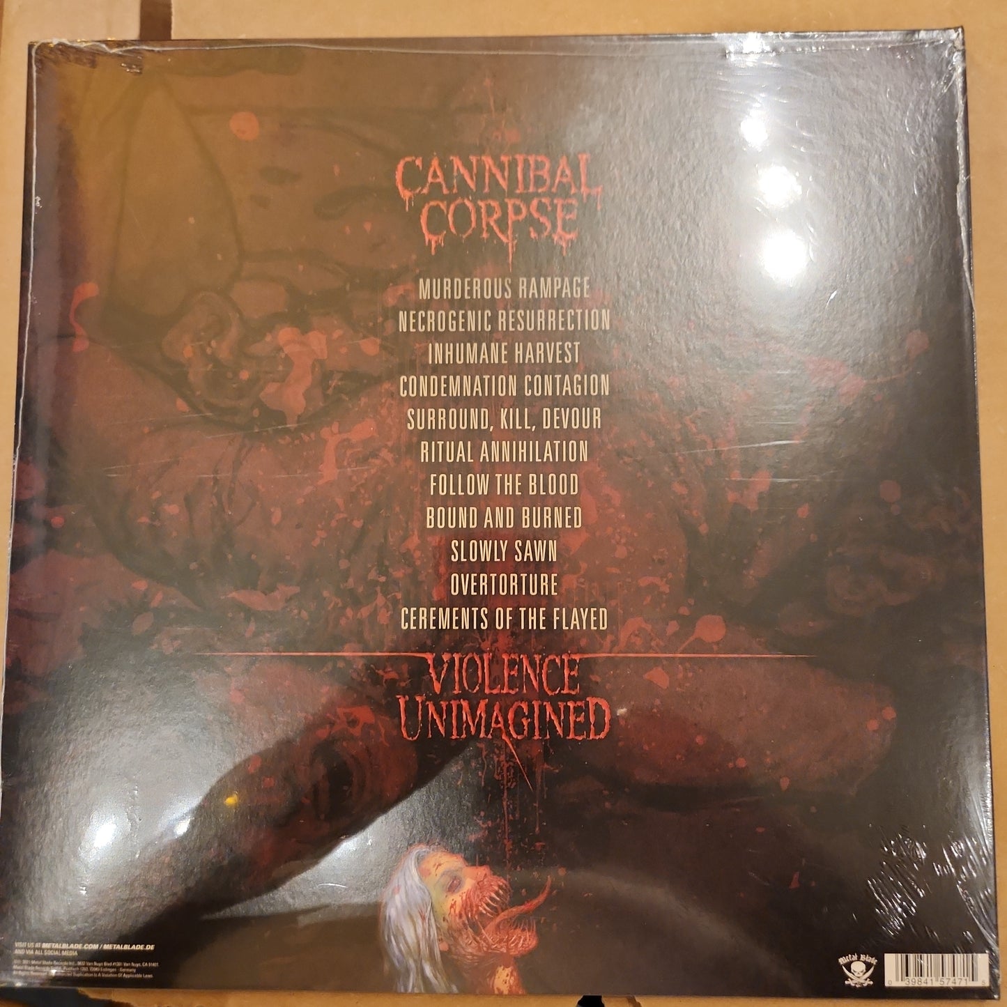 Cannibal Corpse - Violence Unimagined - Vinyl LP