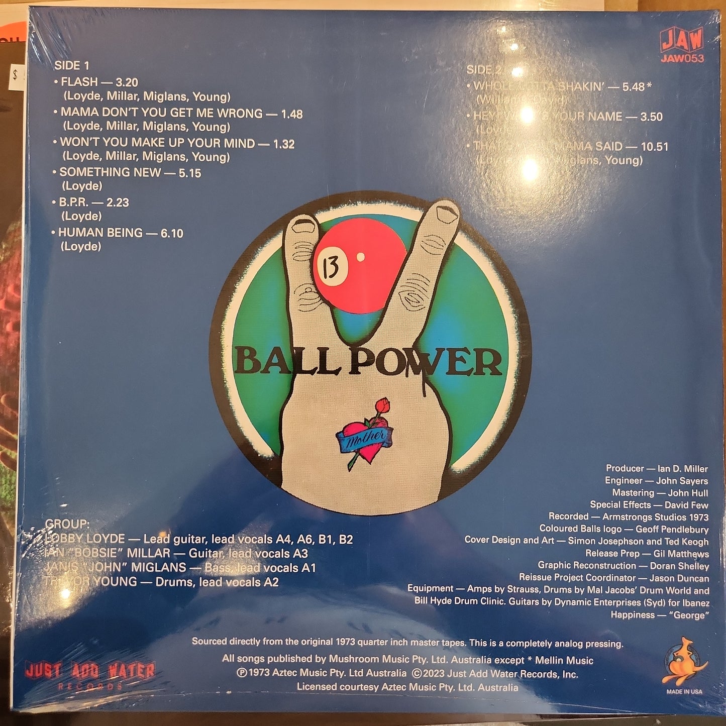 Coloured Balls - Ball Power - Vinyl LP