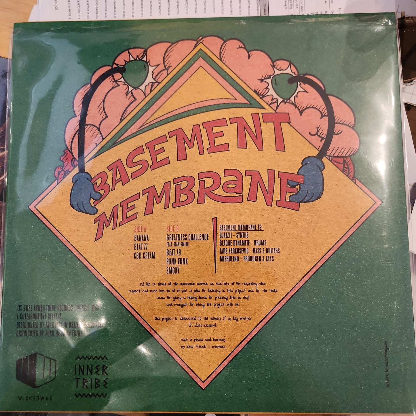 Basement Membrane - Punk Funk - Vinyl LP