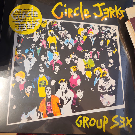 Circle Jerks - Group Sex - Colour Vinyl LP