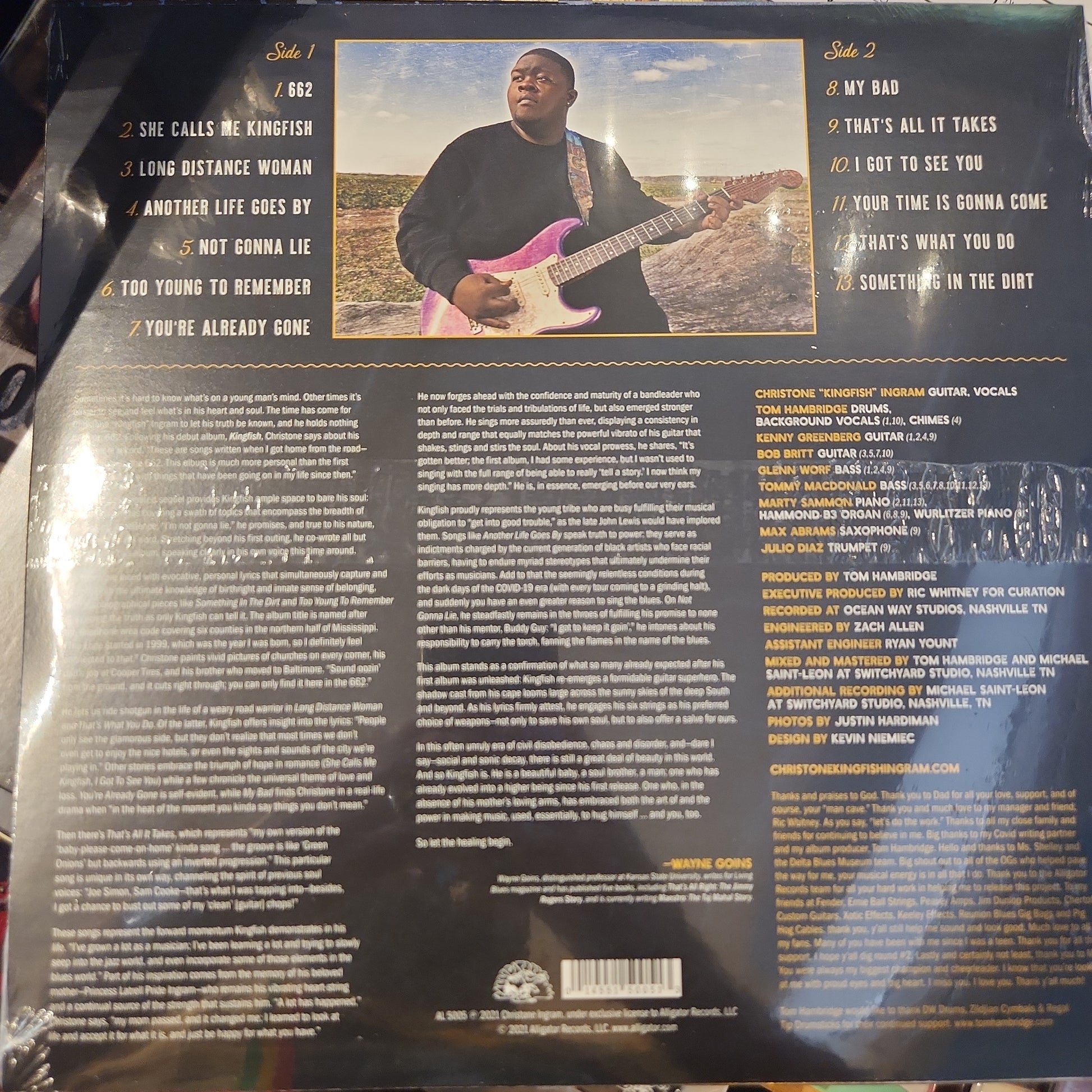 NEW! Christone Kingfish Ingram 662 vinyl LP