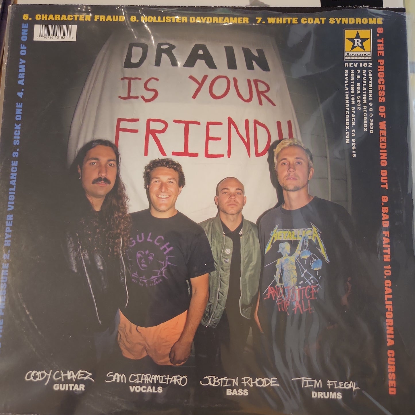 Drain - California Cursed - Vinyl LP