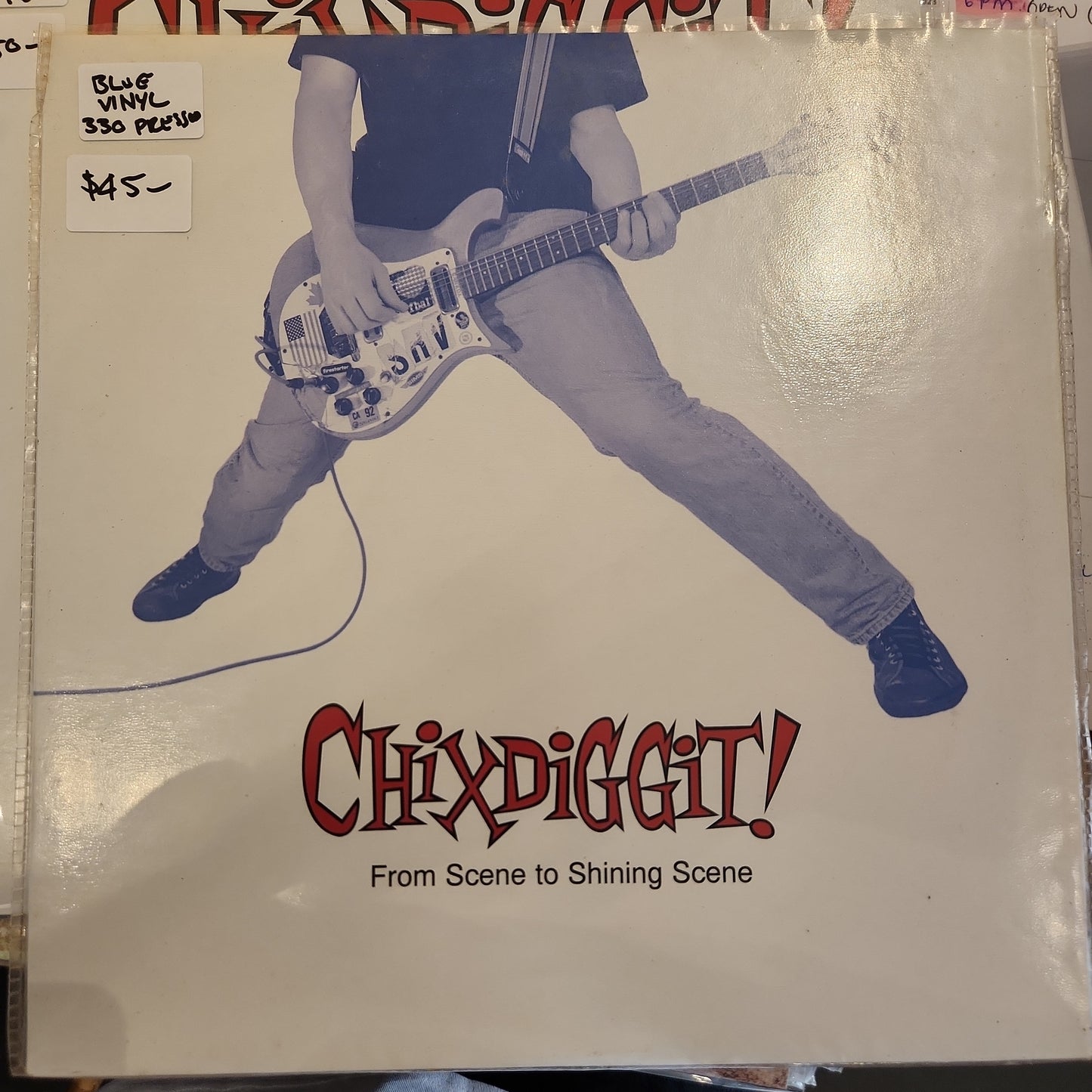 Chixdiggit - From Scene to Shining Scene - Used Limited Edition Colour Vinyl LP