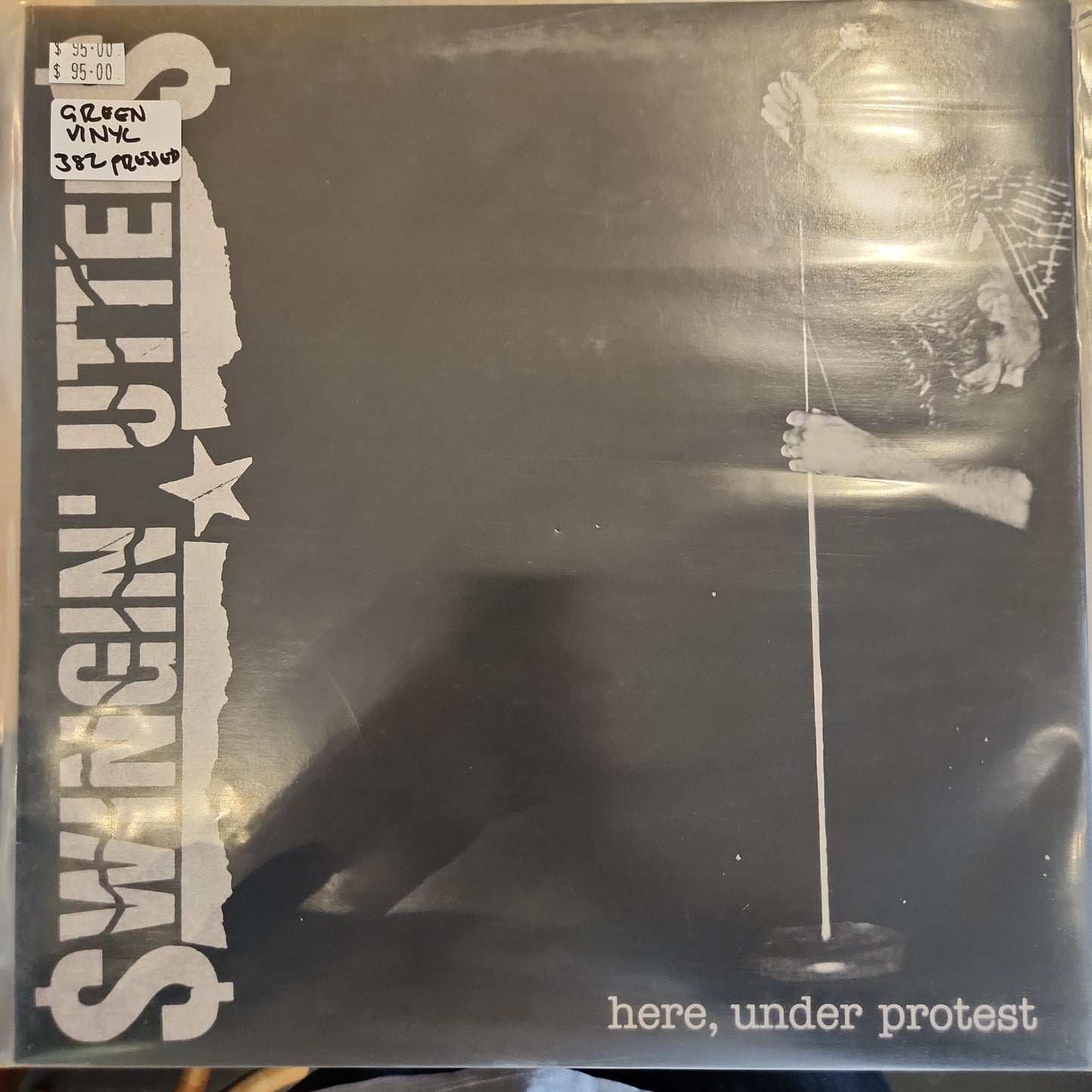 Swingin' Utters - Here Under Protest - Used Limited Green Vinyl LP