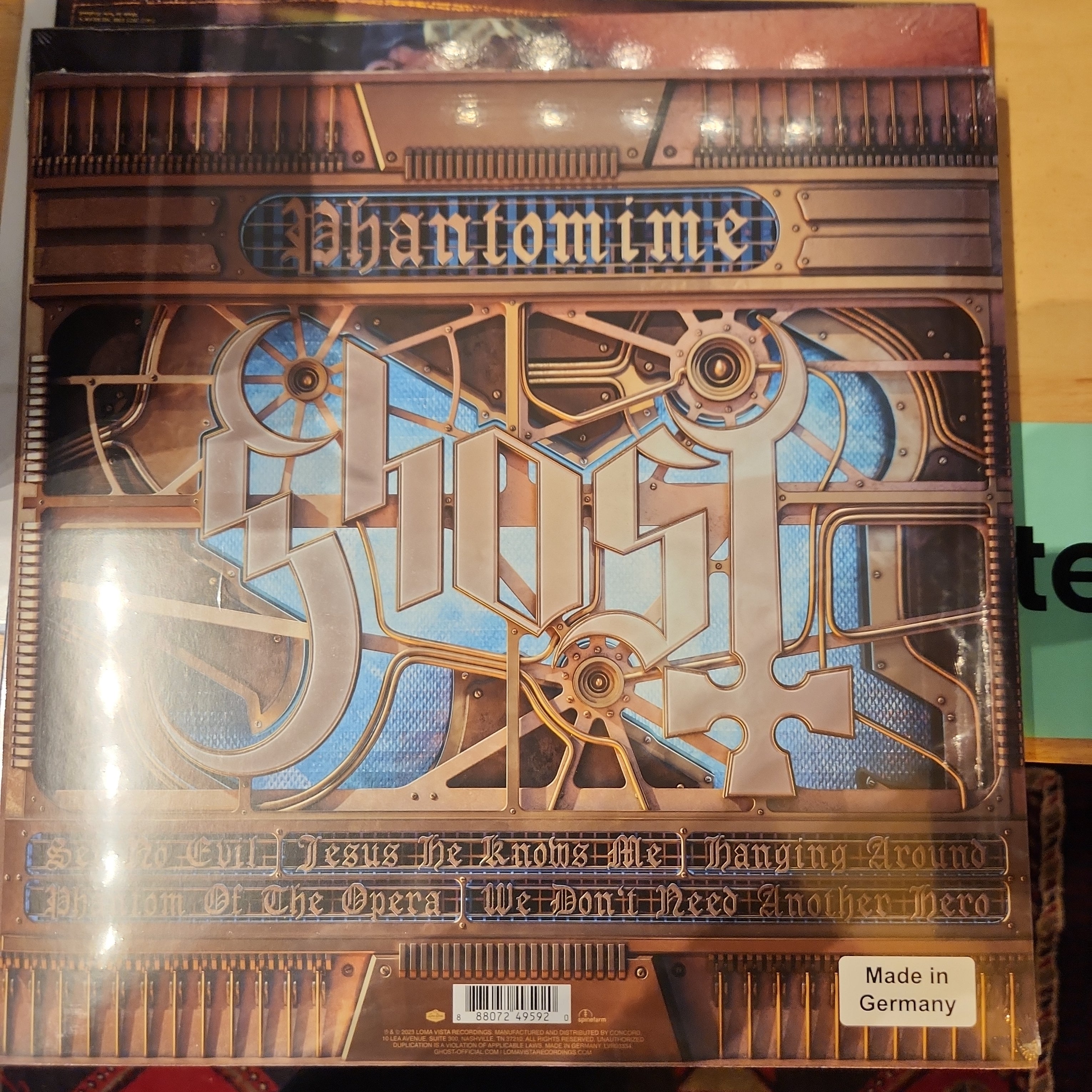 Ghost - Phantomime - Limited Clear Vinyl Lp – Badlandsvinyl