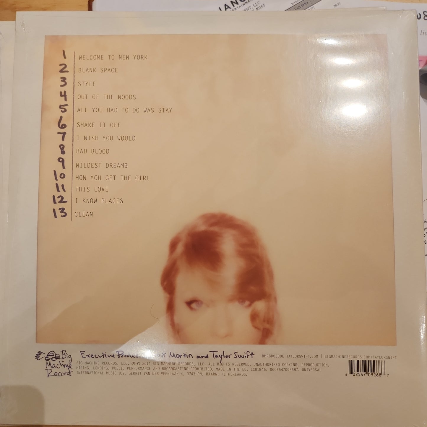 Taylor Swift - 1989 - Vinyl LP