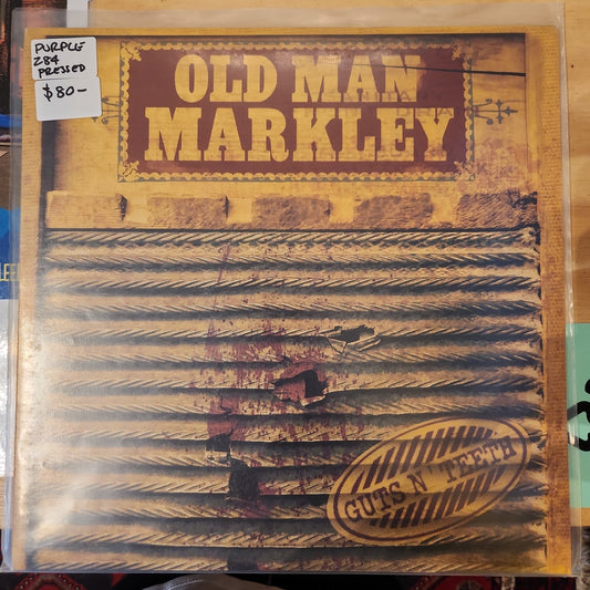 Old Man Markley - Guts 'n' Teeth - Used Limited Colour Vinyl LP