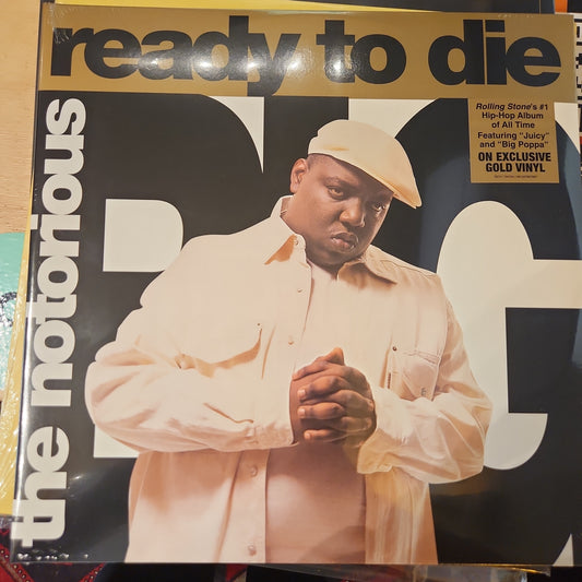 Notorious B.I.G - Ready to Die - Gold  Vinyl LP