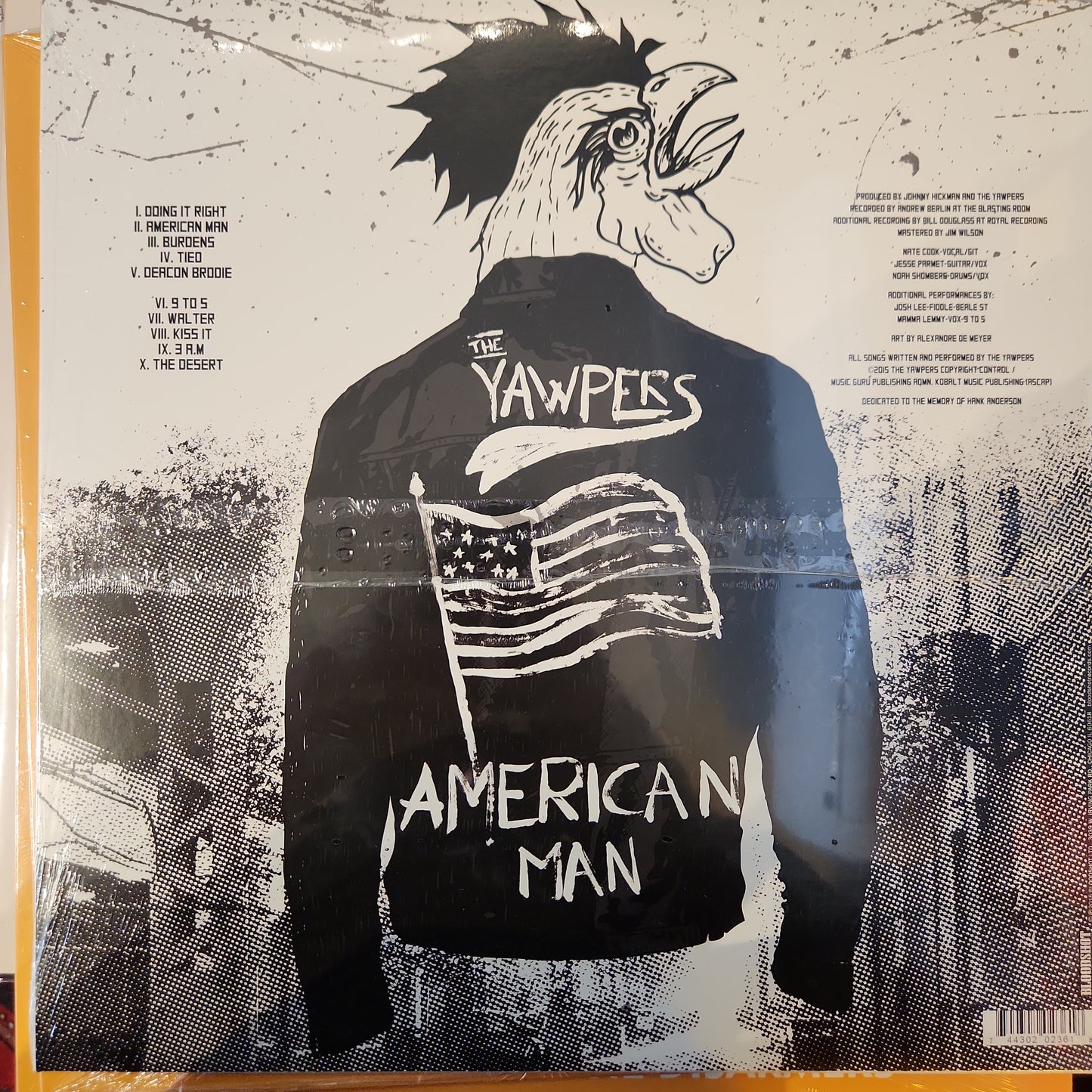 Yawpers - American Man - Vinyl LP