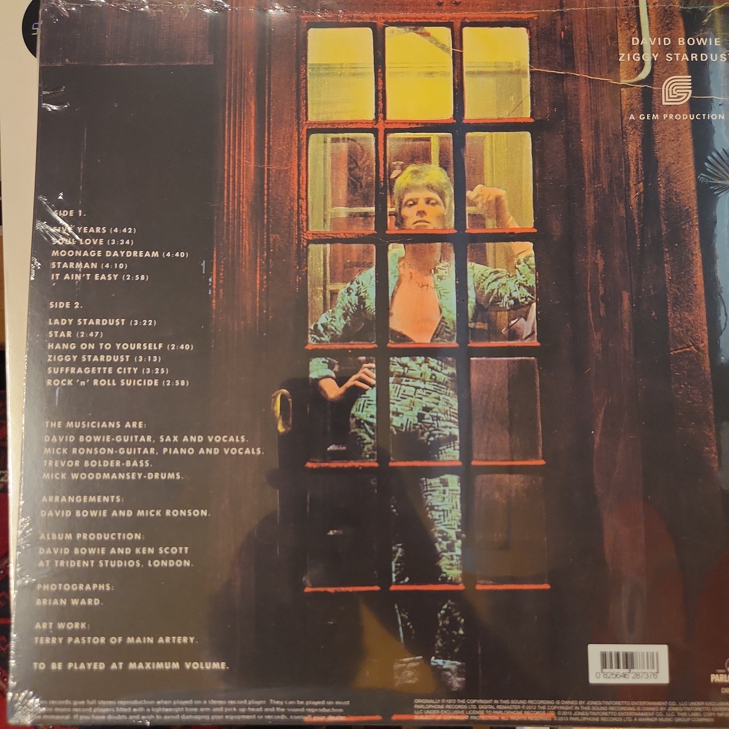 David Bowie - The Rise and Fall of Ziggy Stardust - Vinyl LP