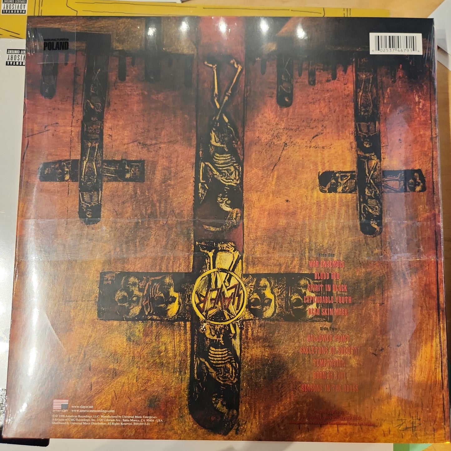 Slayer - Season's in the Abyss - Vinyl LP