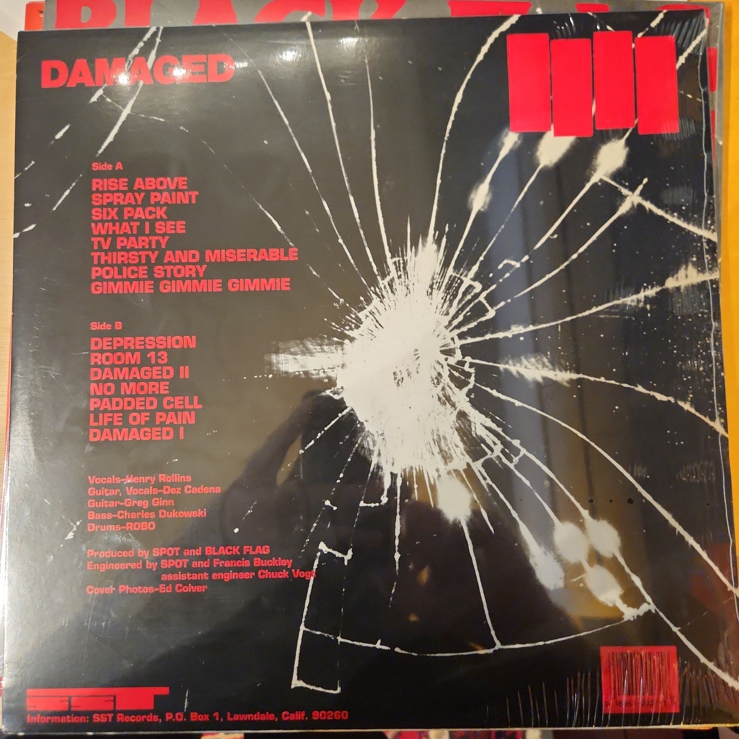 Black Flag - Damaged - Vinyl LP