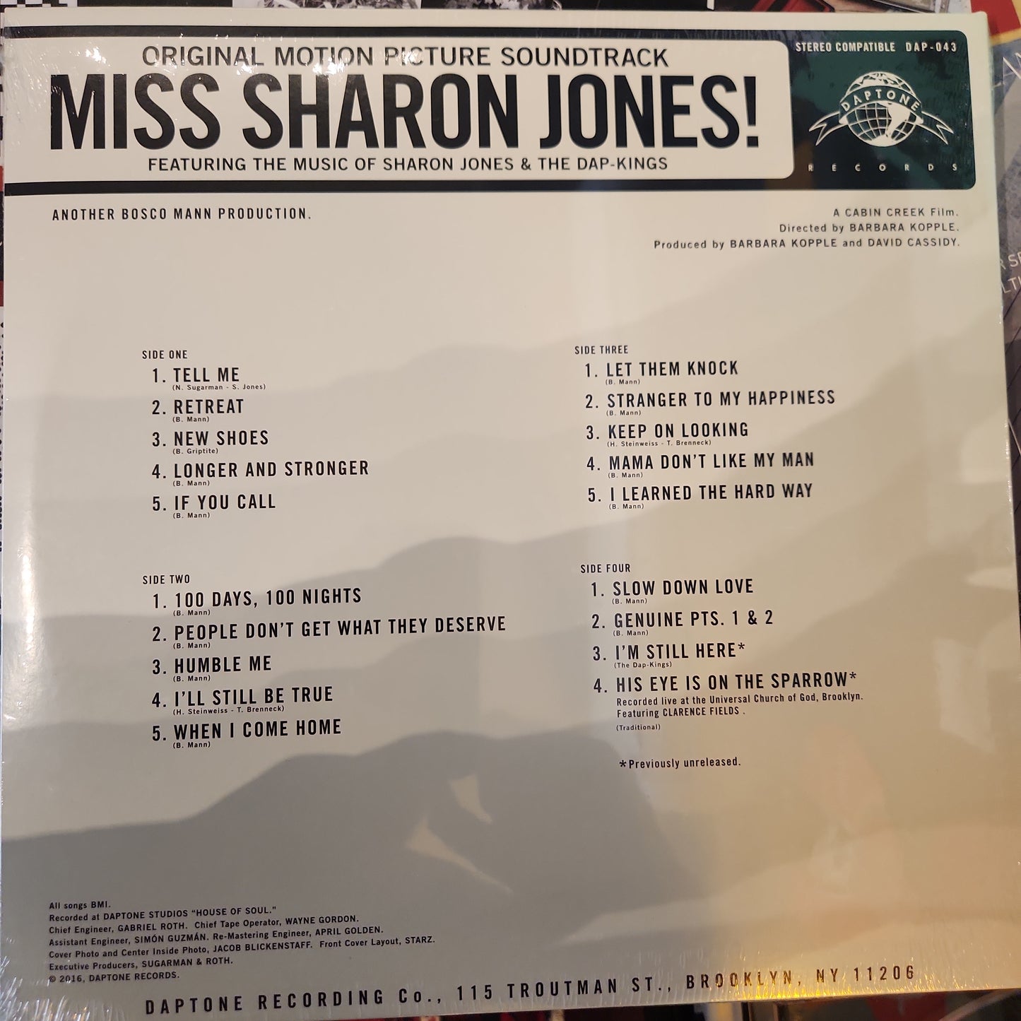 Sharon Jones - Miss Sharon Jones - OST LP