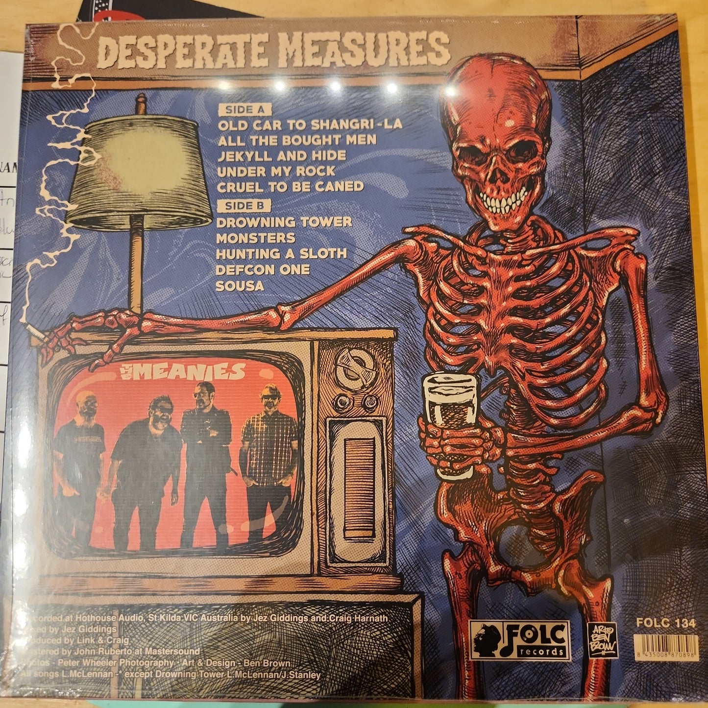 Meanies - Desperate Measures - Vinyl LP