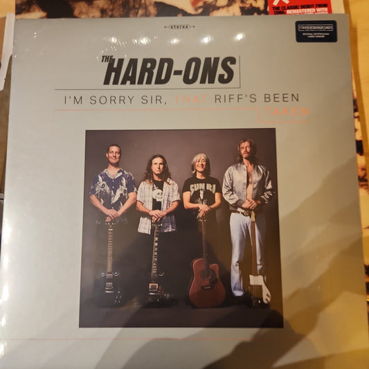 Hard-Ons - Sorry Sir....That Riffs Been Taken - Vinyl LP