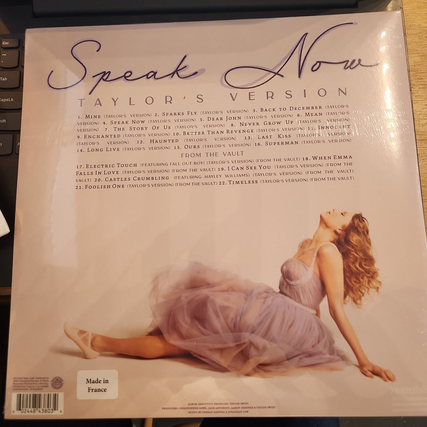 Taylor Swift - Speak Now - Taylors Version - Triple Vinyl Orchid Marble Vinyl