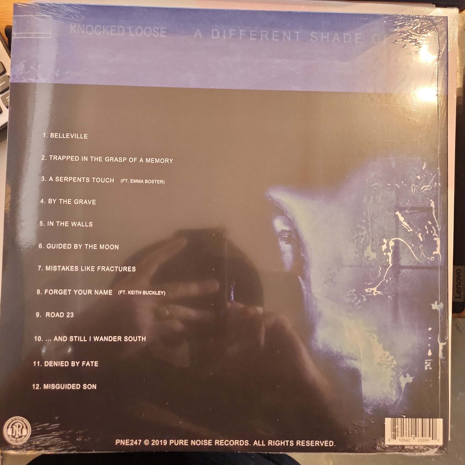 Knocked Loose A different shade of Blue Vinyl LP Badlandsvinyl