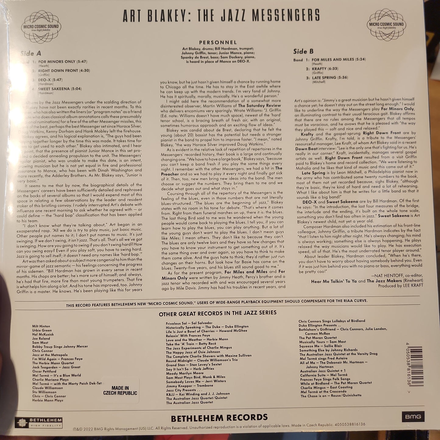 Art Blakey & The Jazz Messengers - Hard Drive - Vinyl LP – Badlandsvinyl