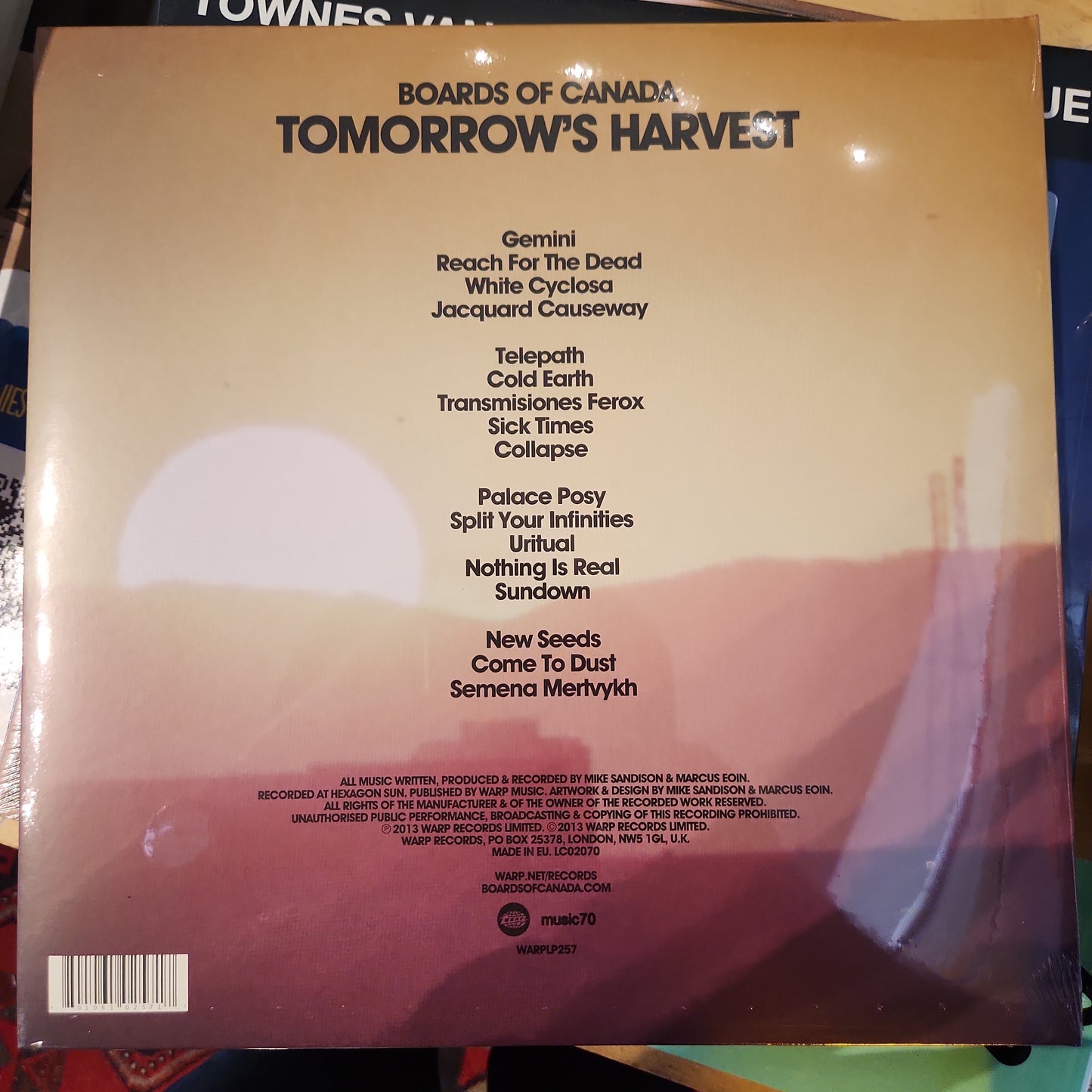 Boards of Canada - Tomorrow's Harvest - Vinyl LP