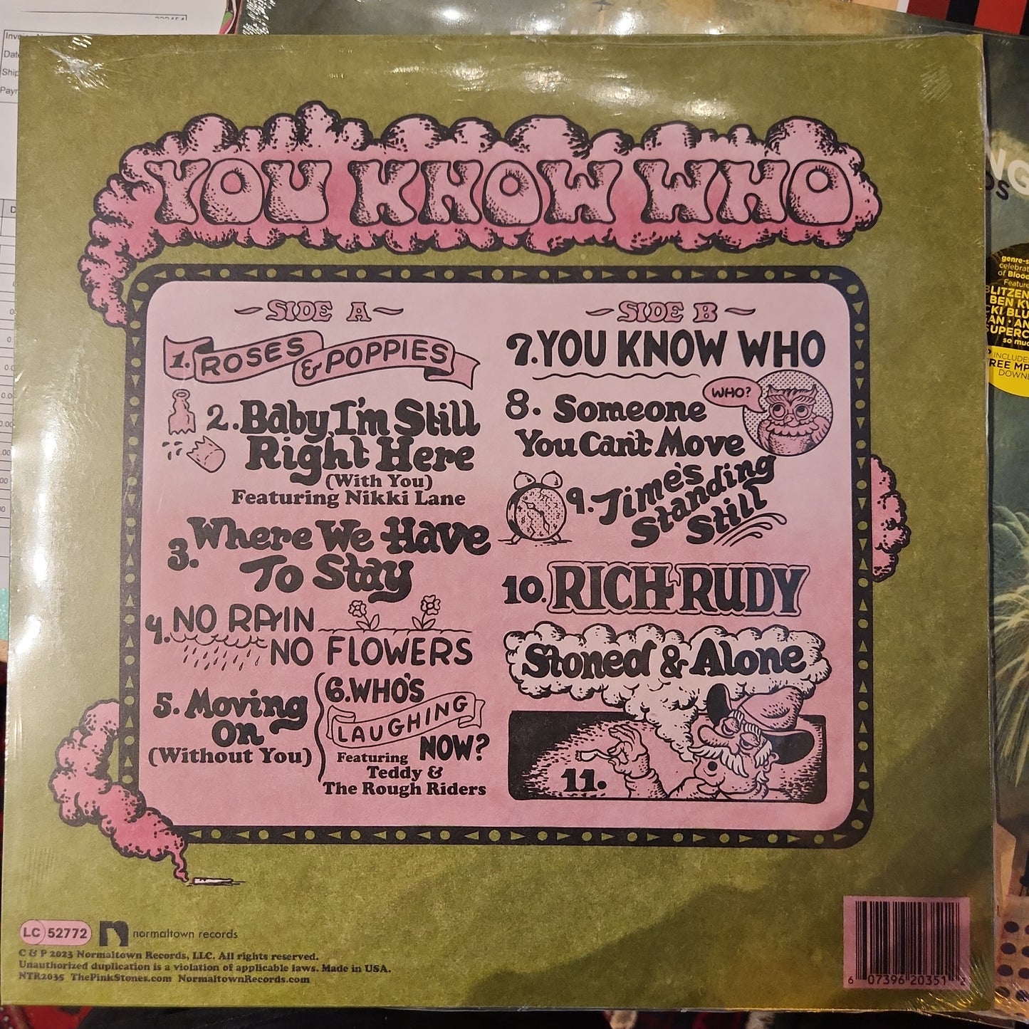 The Pink Stones - You Know Who - Vinyl LP