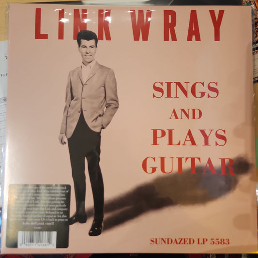 Link Wray - Sings and Plays Guitar - Pink Vinyl LP