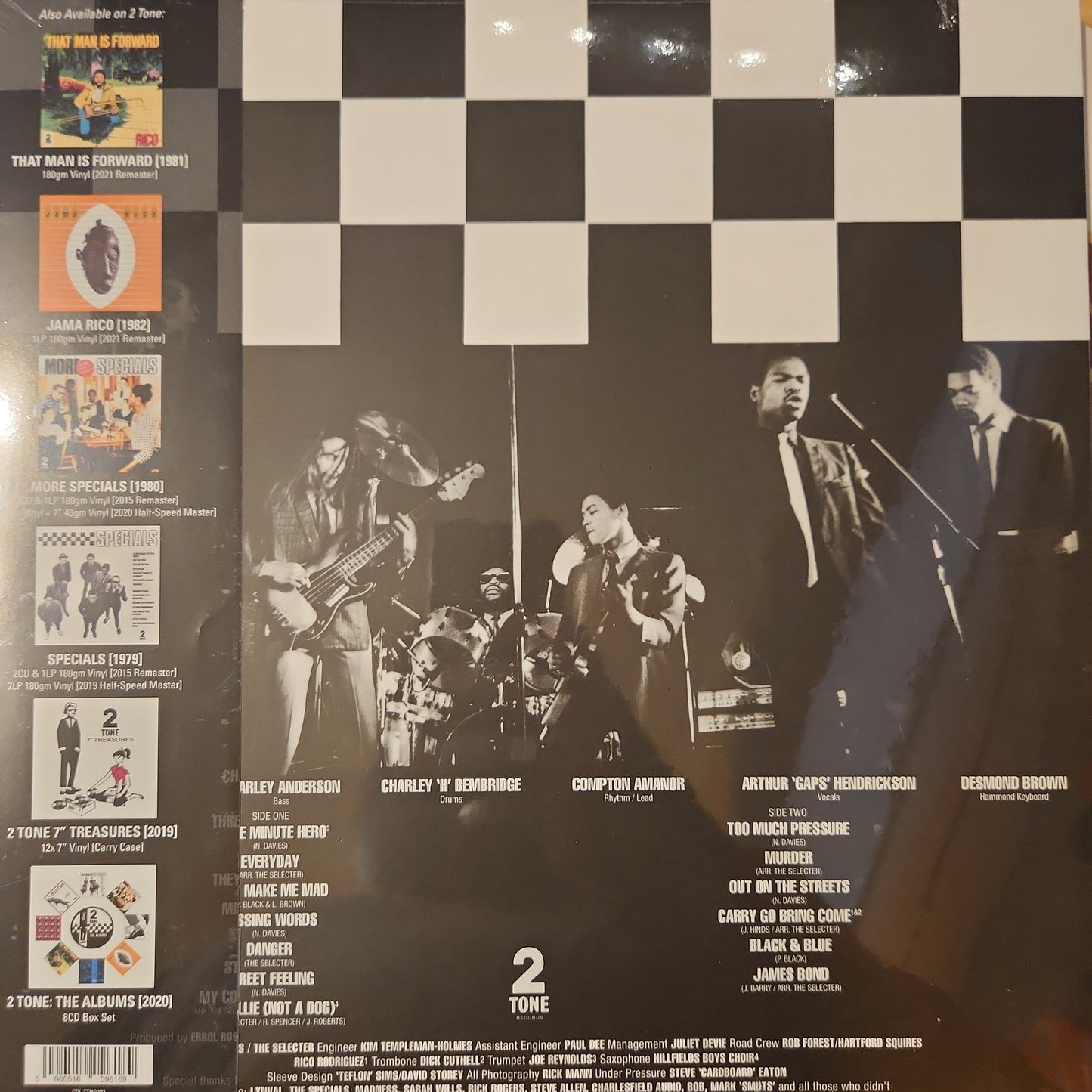 The Selecter - Too Much Pressure - 40th Anniversary Edition Vinyl