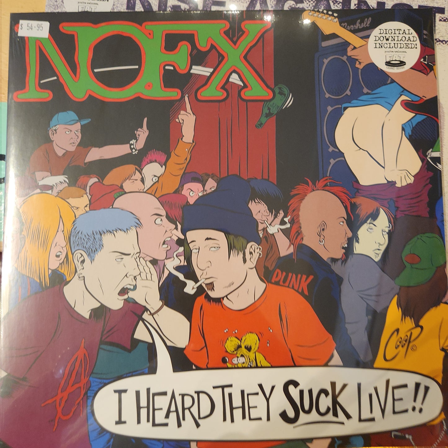 NOFX - I Heard they Suck Live - Vinyl LP