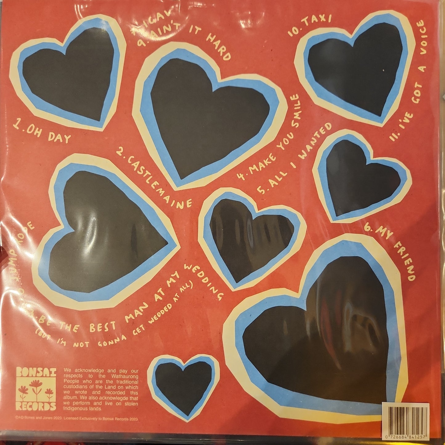 Bones and Jones - Love You - Vinyl LP