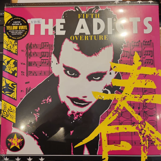 The Addicts - Fifth Overture - Yellow Vinyl LP