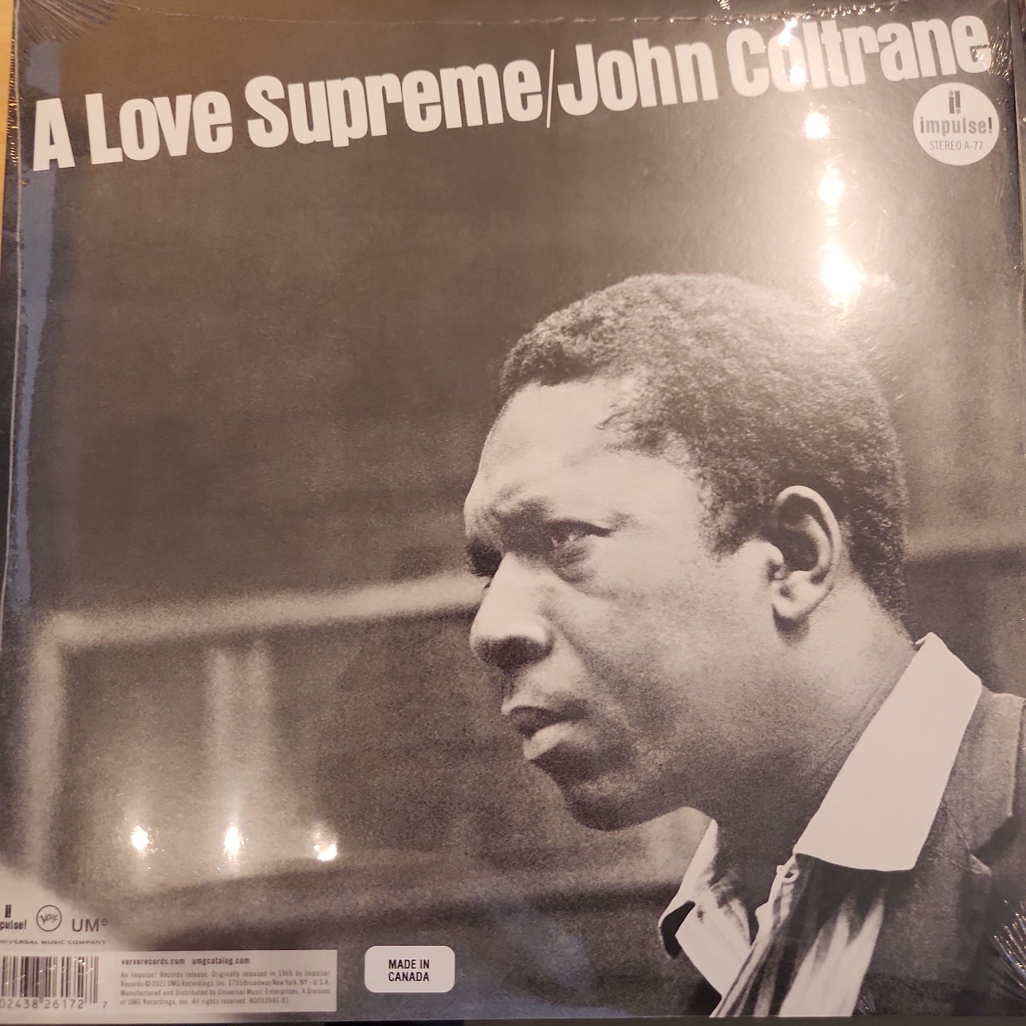 John Coltrane - A Love Supreme - Blue Vinyl LP