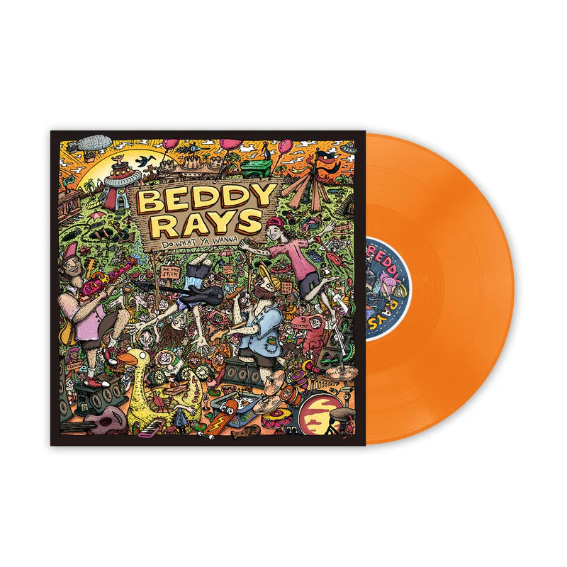 Beddy Rays - Do What Ya Wanna - Signed Coloured Vinyl LP Pre-Order