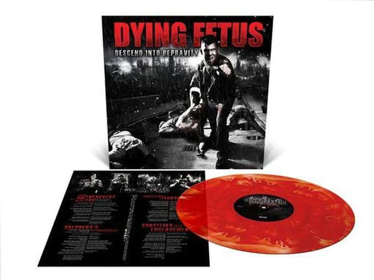 Dying Fetus - Descend into Depravity - Pool of Blood Edition Vinyl LP