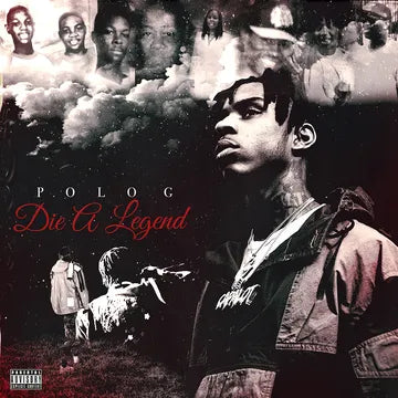 Polo G - Die a Legend - Black Ice Vinyl LP