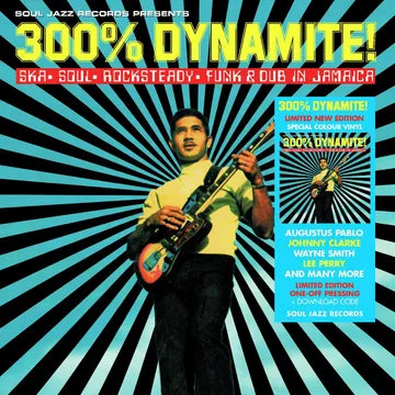 Various - 300% Dynamite - Limited Blue Vinyl LP