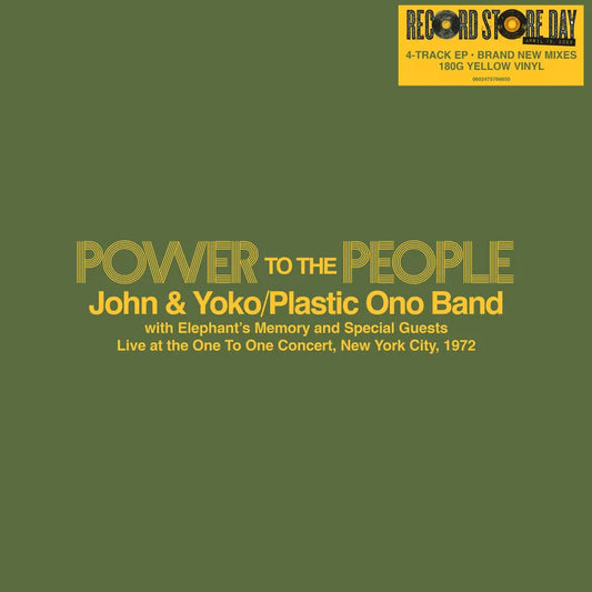 John and Yoko - Power to the People - Vinyl LP RSD