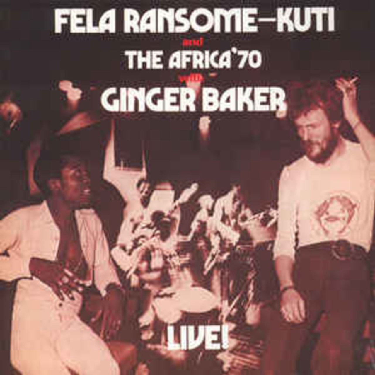 Fela Kuti - Live with Ginger Baker - Vinyl LP