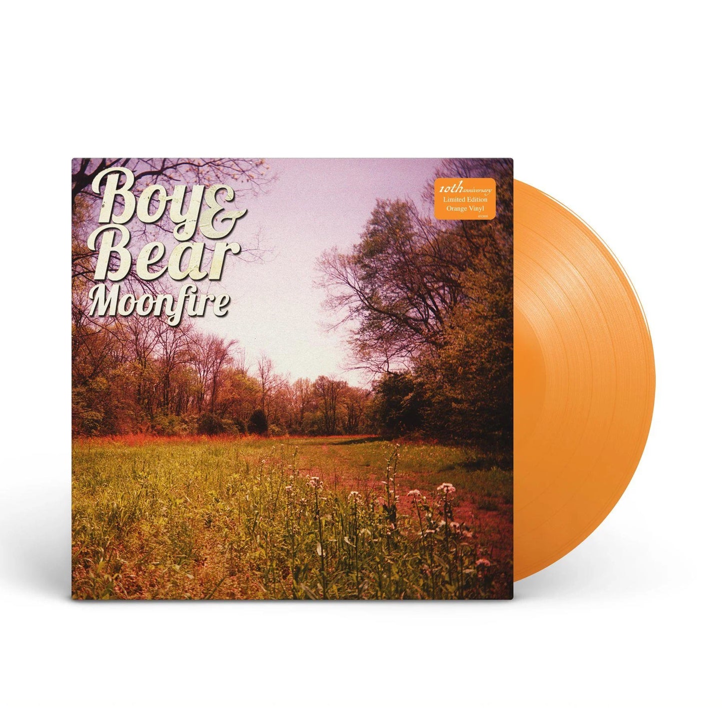 Boy & Bear - Moonfire - 10th Anniversary Orange Vinyl