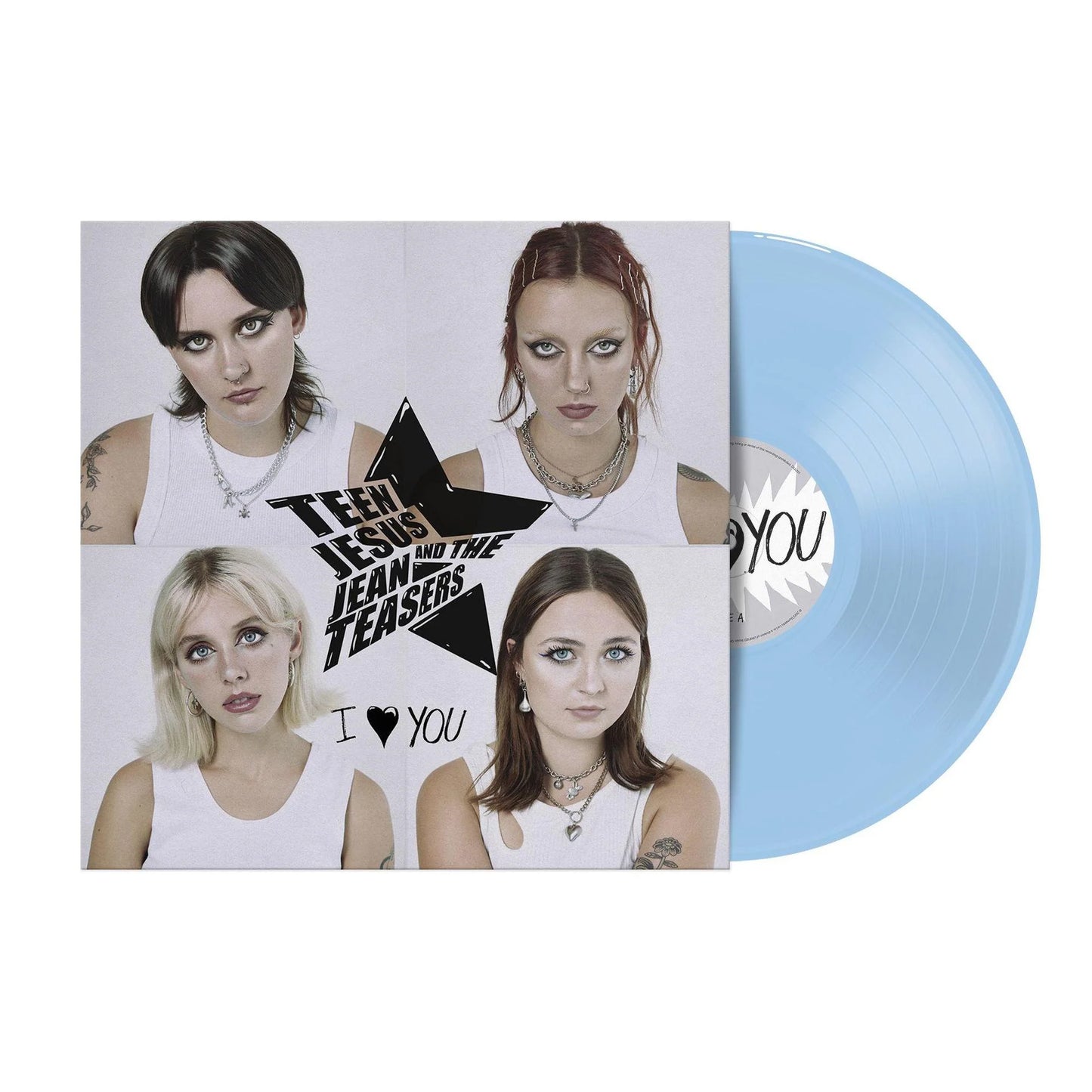 Teen Jesus and the Jean Teasers - I Love You - Blue Vinyl