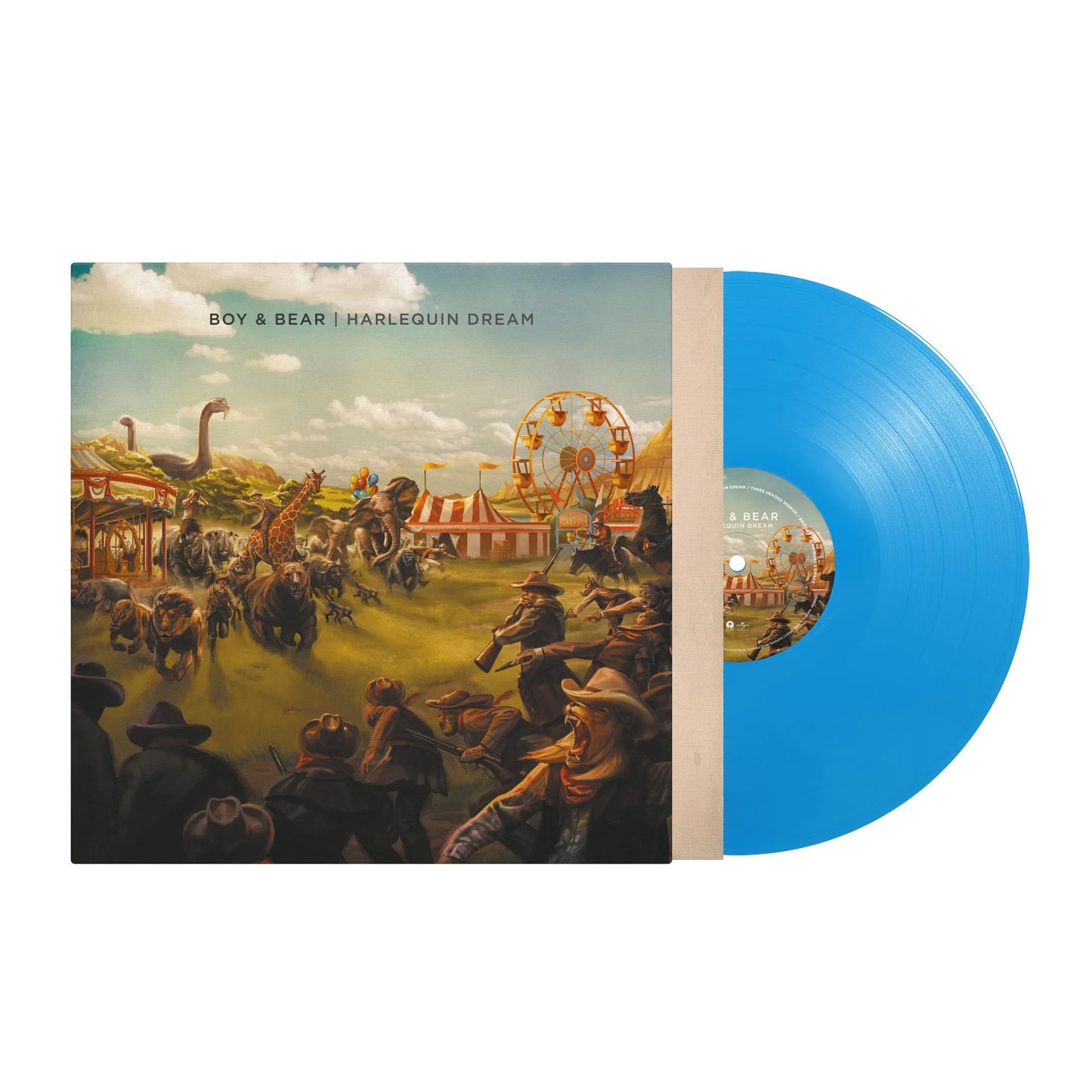 Boy & Bear - Harlequin Dream - 10 year Anniversary Blue Vinyl LP