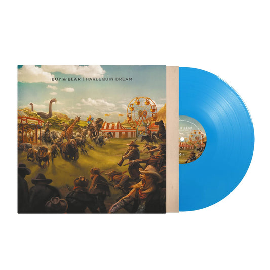 Boy & Bear - Harlequin Dream - 10 year Anniversary Blue Vinyl LP