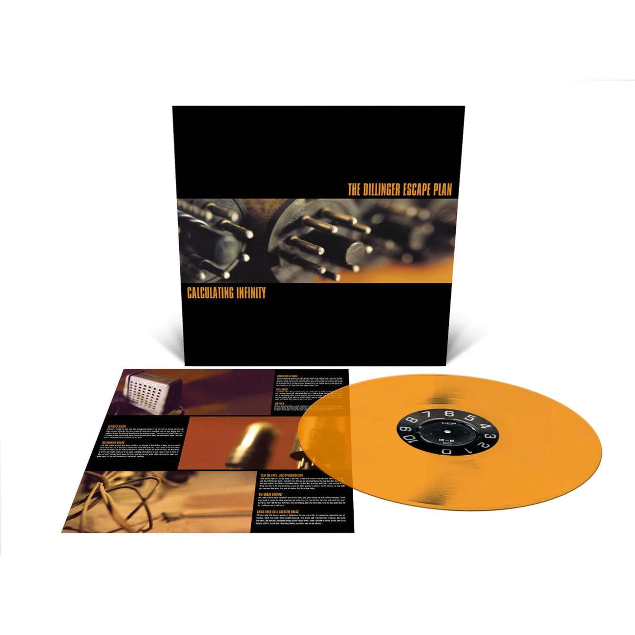 Dillinger Escape Plan - Calculating Infinity - Orange Splatter Vinyl LP