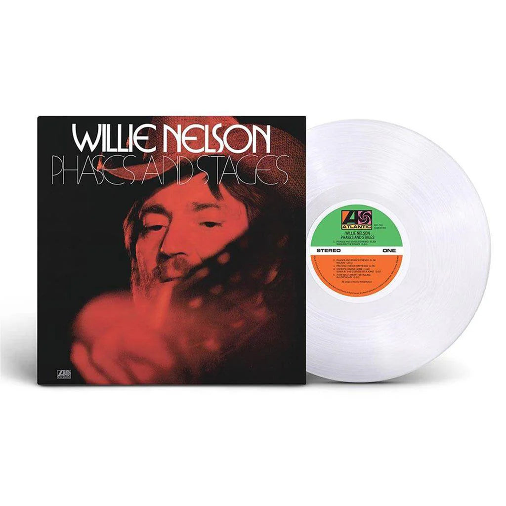 Willie Nelson - Phases and Stages - Limited Clear Vinyl LP