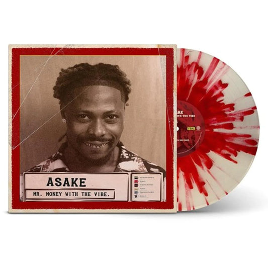Asake - Mr Money with the Vibe - Bone Colour Vinyl LP