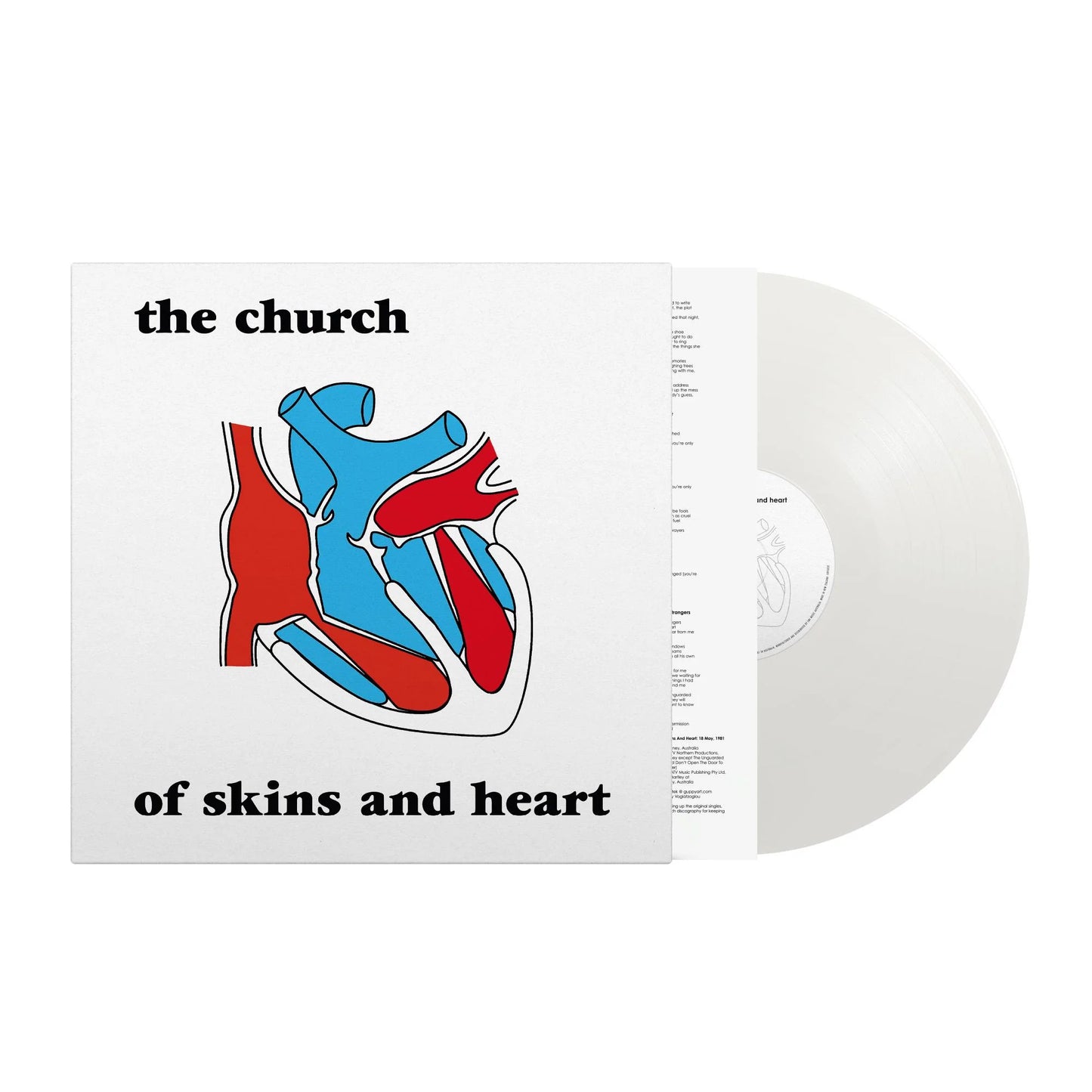 The Church - Of Skins and Heart - Limited White Vinyl LP