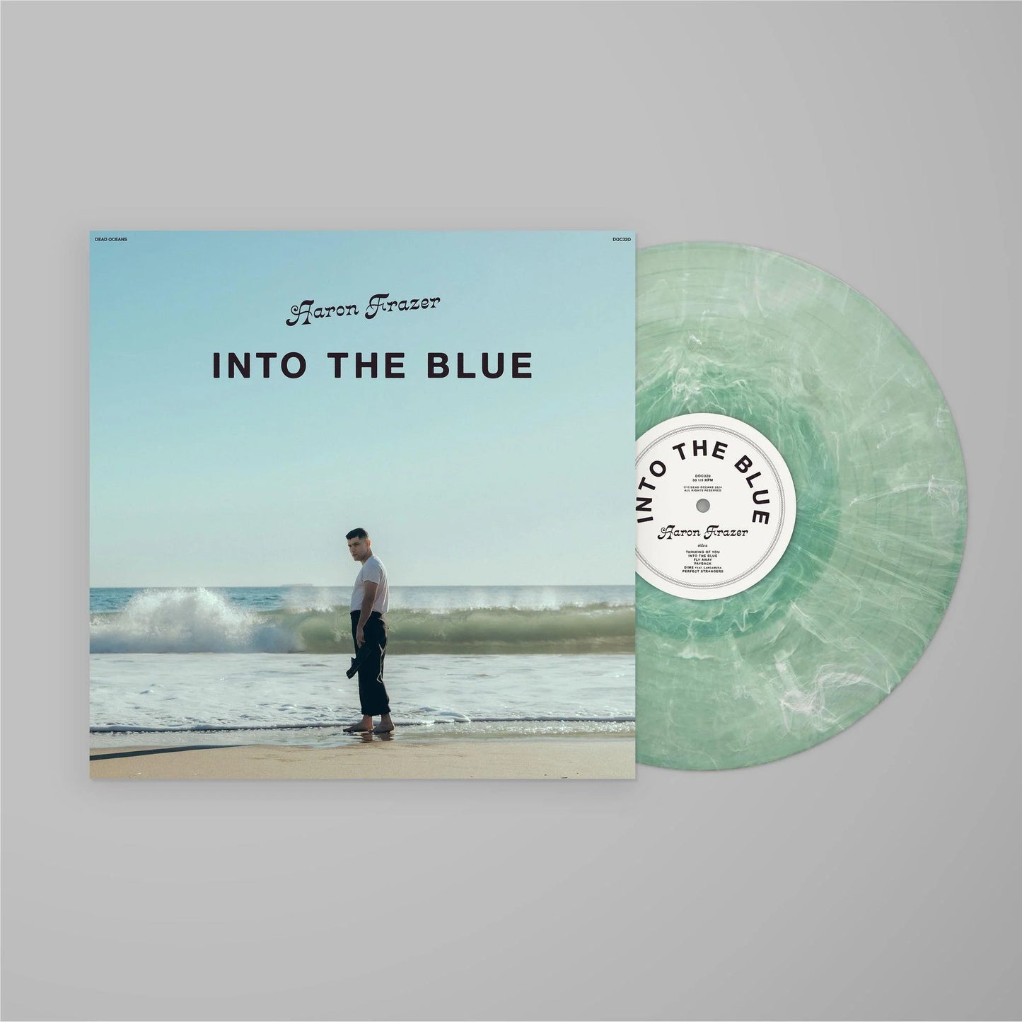 Aaron Frazer - Into the Blue - Frosted Clear Vinyl Edition