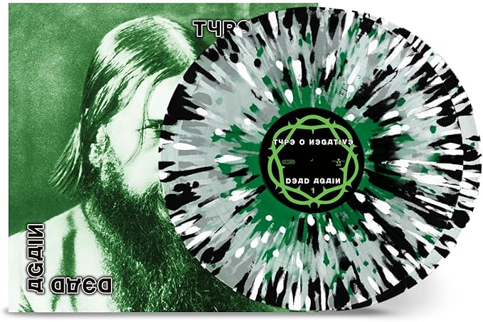 Type O Negative - Dead Again - Clear with Green Splatter Vinyl LP